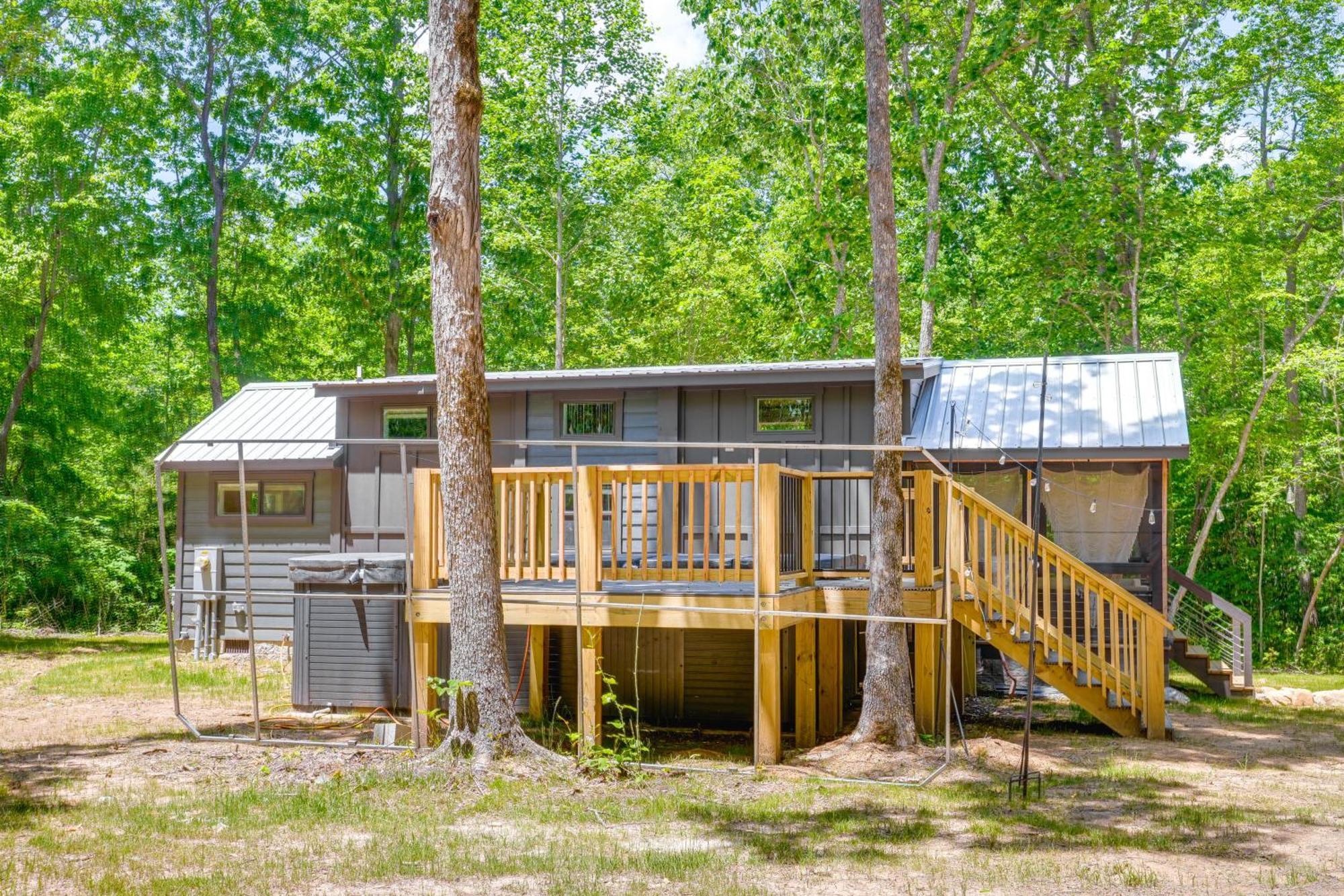 Monteagle Cabin With Swim Spa, Sauna And Fire Pit! Exterior foto