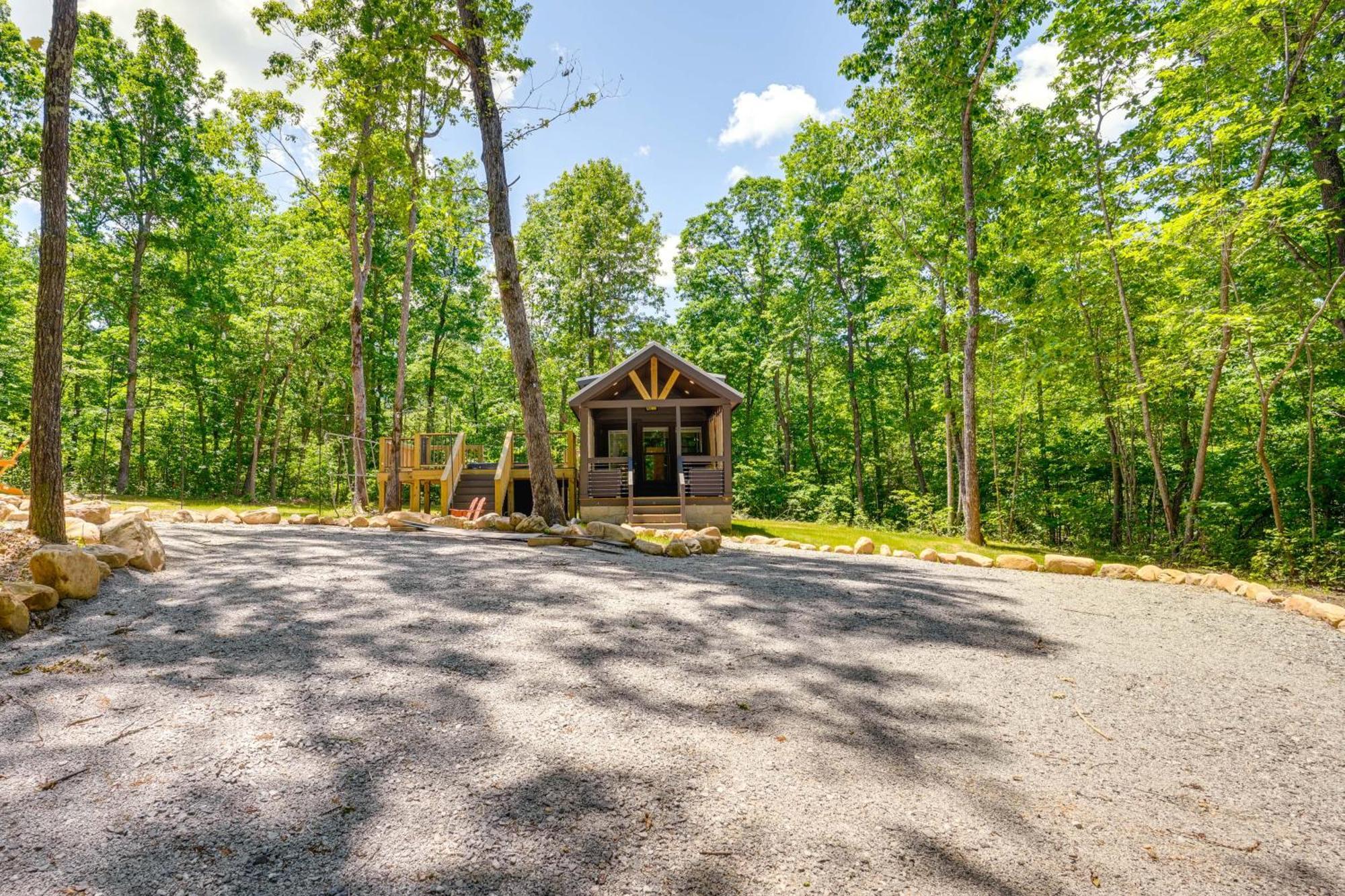 Monteagle Cabin With Swim Spa, Sauna And Fire Pit! Exterior foto